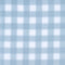 Gingham Blue