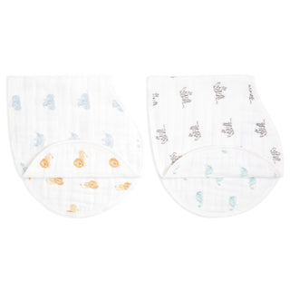 organic cotton burpy bibs 2 pack