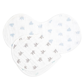 organic cotton burpy bibs 2 pack