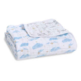 boutique iconic cotton muslin dream blanket