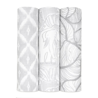 boutique silky soft swaddles 3 pack