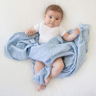 boutique 100% cotton muslin swaddles 4 pack