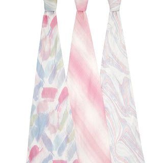 boutique silky soft swaddles 3 pack