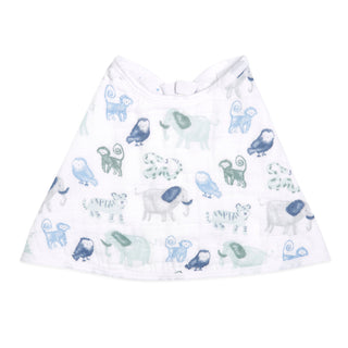 essentials cotton muslin burpy bib