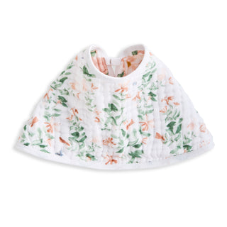 essentials cotton muslin burpy bib