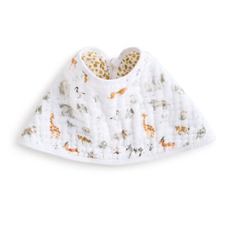 essentials cotton muslin burpy bib