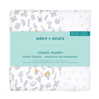 essentials cotton muslin dream blanket