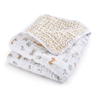 essentials cotton muslin dream blanket