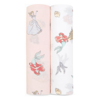 essentials cotton muslin swaddles 2 pack