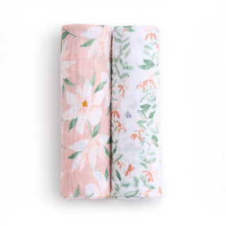 essentials cotton muslin swaddles 2 pack