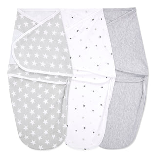 essentials easy swaddle wrap quick change 3 pack TOG 1.0