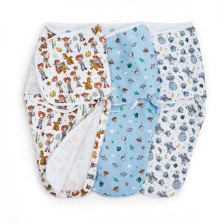 Disney™ essentials easy swaddle wrap quick change 3 pack TOG 1.0