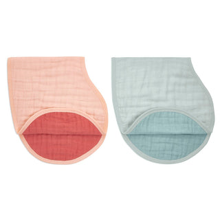 organic cotton burpy bibs 2 pack