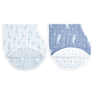 organic cotton burpy bibs 2 pack