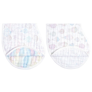 organic cotton burpy bibs 2 pack