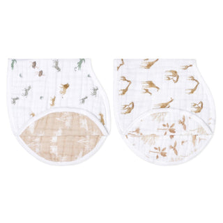 organic cotton burpy bibs 2 pack