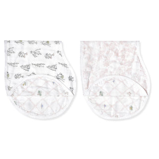 boutique silky soft burpy bib 2 pack