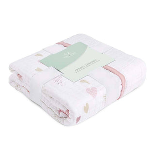 boutique cotton muslin dream blanket