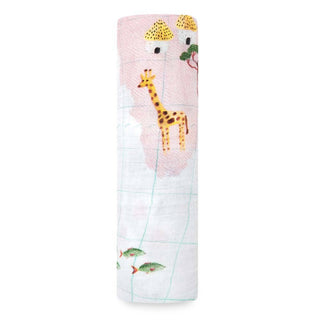 boutique 100% cotton muslin swaddle