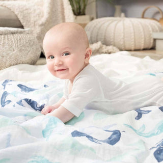 boutique 100% cotton muslin swaddles 4 pack