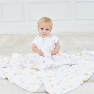 essentials cotton muslin dream blanket