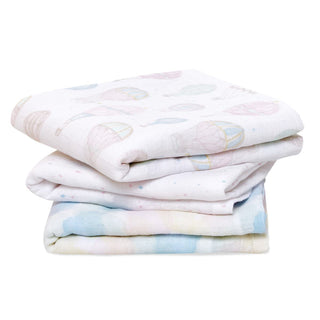 organic cotton muslin squares 3 pack