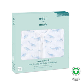 organic cotton light sleep sack TOG 1.0