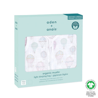 organic cotton light sleep sack TOG 1.0