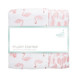 essentials cotton muslin dream blanket