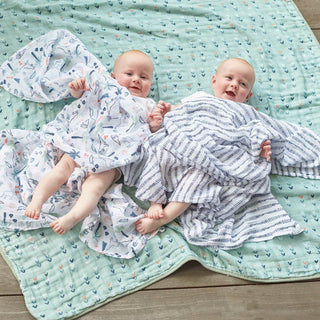 essentials cotton muslin swaddles 4 pack