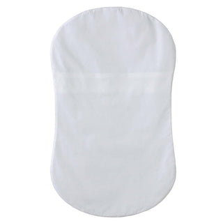 bassinest fitted sheet organic cotton white