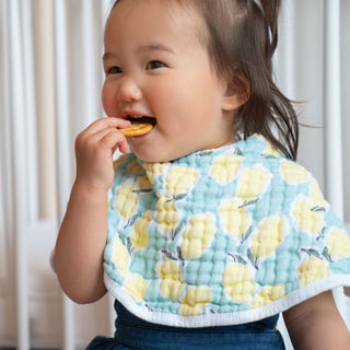 essentials cotton muslin burpy bib