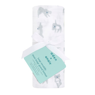 boutique 100% cotton muslin swaddle