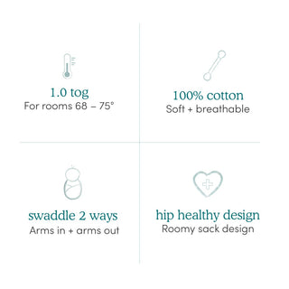 essentials easy wrap swaddle 3 pack