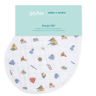 essentials cotton muslin burpy bib