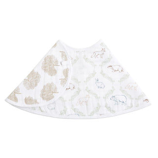 essentials cotton muslin burpy bib