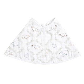 essentials cotton muslin burpy bib