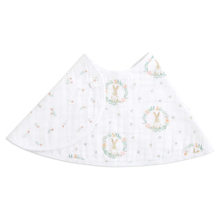 essentials cotton muslin burpy bib