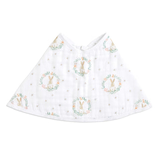 essentials cotton muslin burpy bib