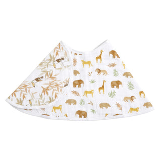 essentials cotton muslin burpy bib