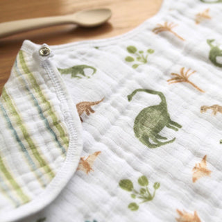 essentials cotton muslin burpy bib