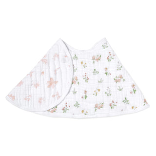 essentials cotton muslin burpy bib