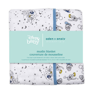 essentials cotton muslin dream blanket