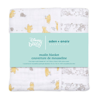 essentials cotton muslin dream blanket