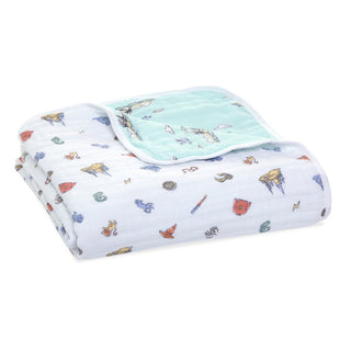 essentials cotton muslin dream blanket