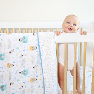 essentials cotton muslin dream blanket