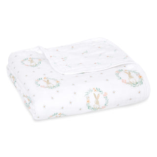 essentials cotton muslin dream blanket