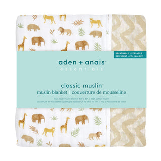 essentials cotton muslin dream blanket