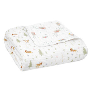 essentials cotton muslin dream blanket