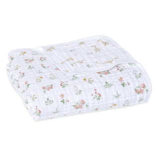 essentials cotton muslin dream blanket